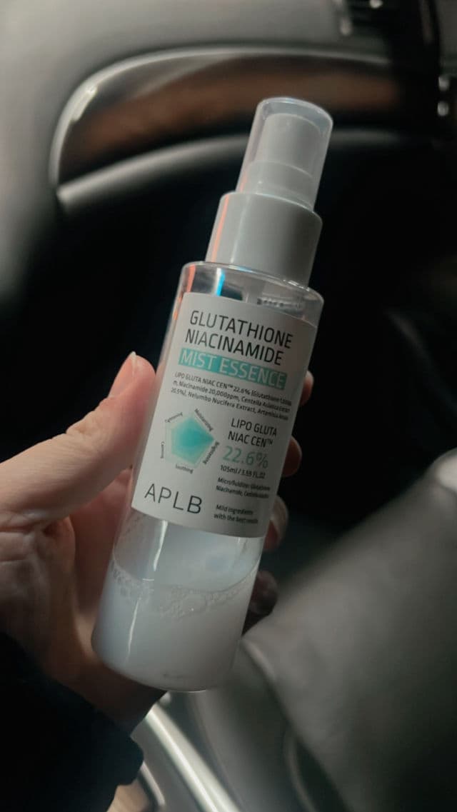 APLB Glutathione Niacinamide Mist Essence review photo by Elmaas