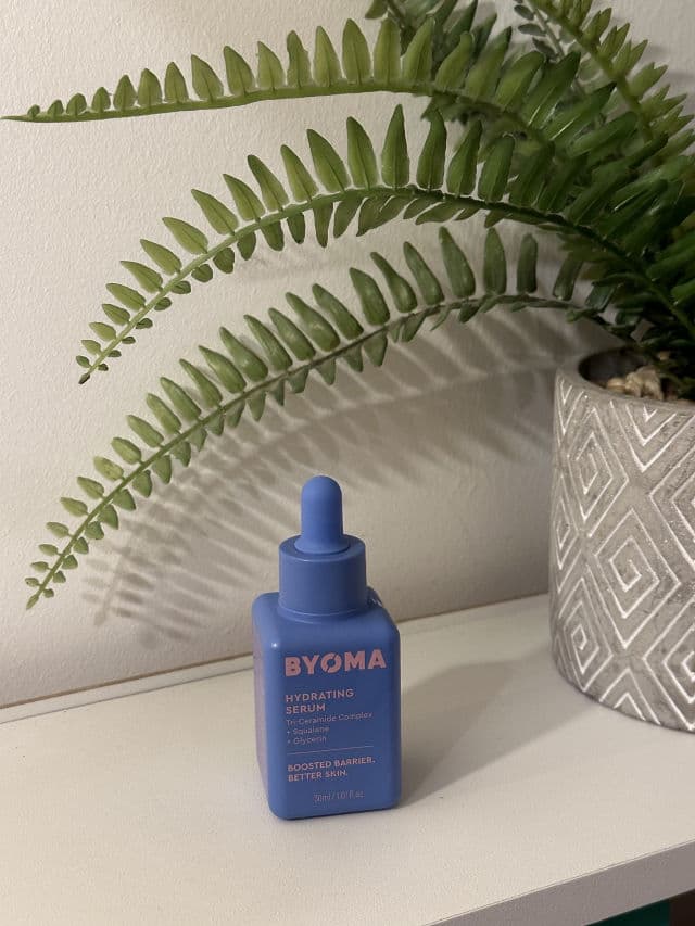 BYOMA Hydrating Serum review photo by Glowguide