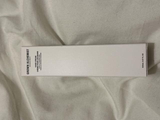 Grown Alchemist Hand Cream Vanilla Orange Peel review photo by Glowguide