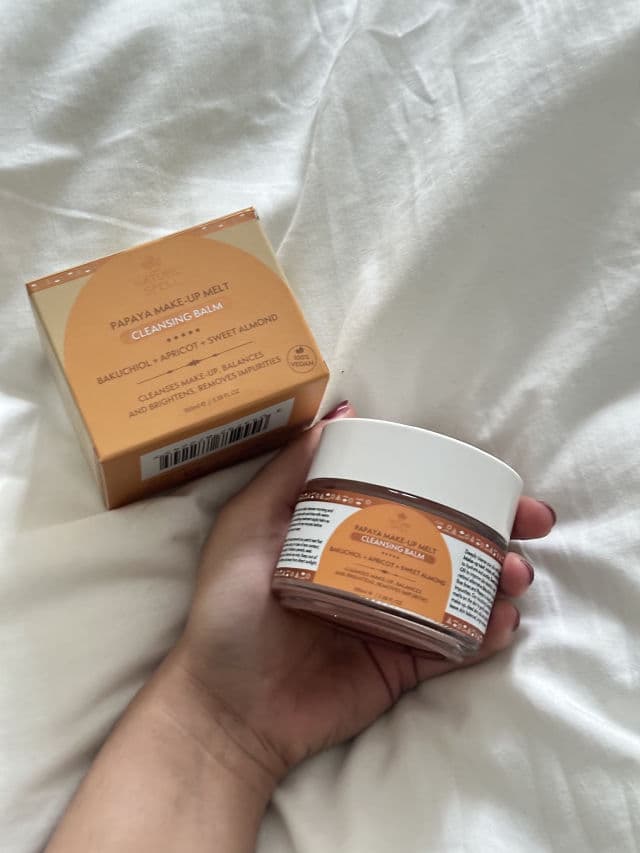 Papaya Make-up Melt Cleansing Balm product review