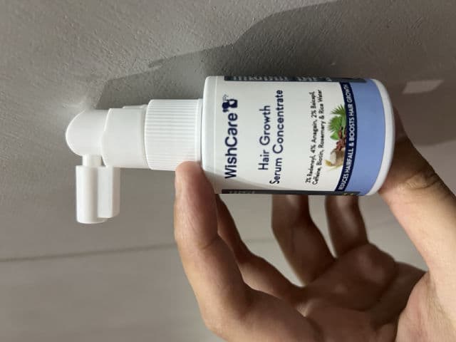 WishCare Hair Growth Serum Concentrate review photo by makeupaddict