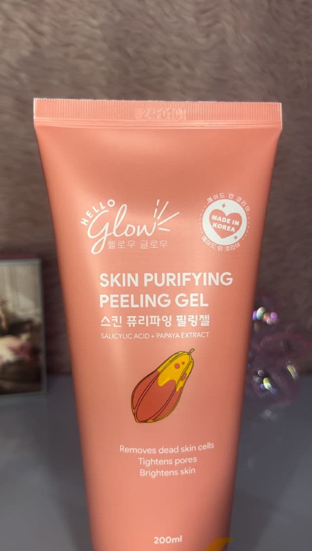 Hello Glow Skin Purifying Peeling Gel review photo by rowspace