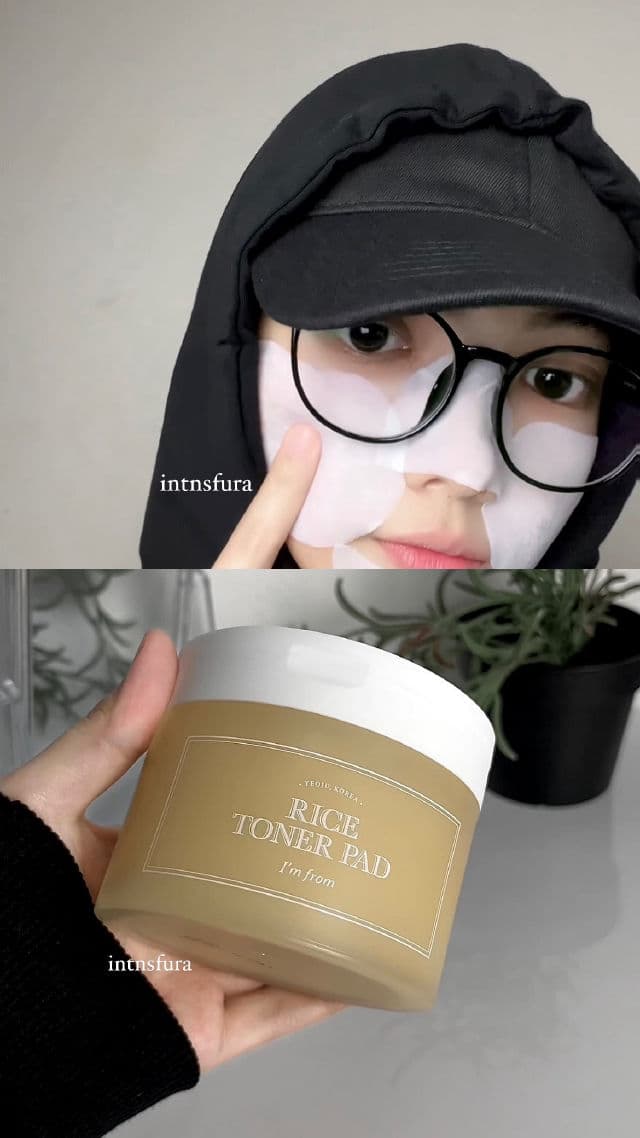 I'M FROM Rice Toner Pad review photo by intnsfura