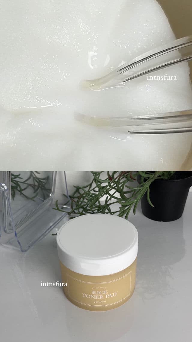 I'M FROM Rice Toner Pad review photo by intnsfura