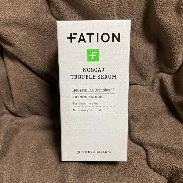 FATION Nosca9 Trouble Serum review photo by EmmaRise