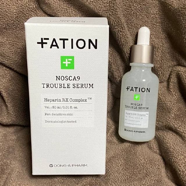 FATION Nosca9 Trouble Serum review photo by EmmaRise