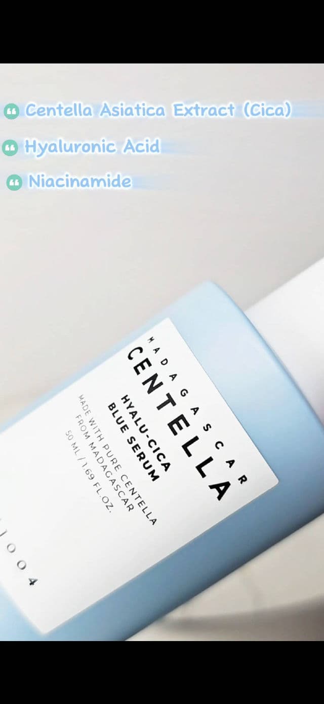 Madagascar Centella Hyalu-Cica Blue Serum product review