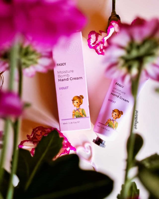 FASCY Lab Moisture Bomb Hand Cream - Violet review photo by BrigitteLord