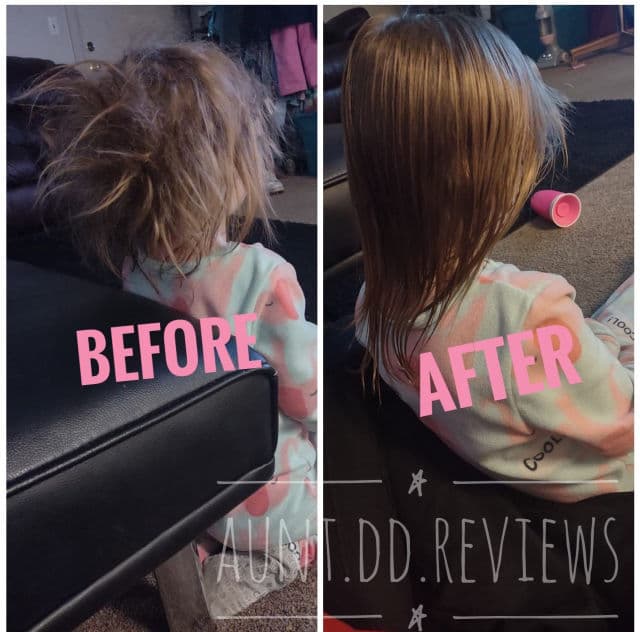 Mane 'n Tail Spirit Untamed Kids Caramel Apple Scented Detangler review photo by AuntDD