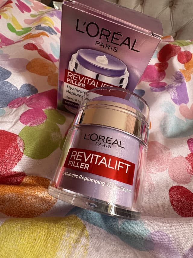 L'Oreal Paris Revitalift Filler Micro-Epidermic Hyaluronic Acid Plumping Water Cream review photo by rcarterx