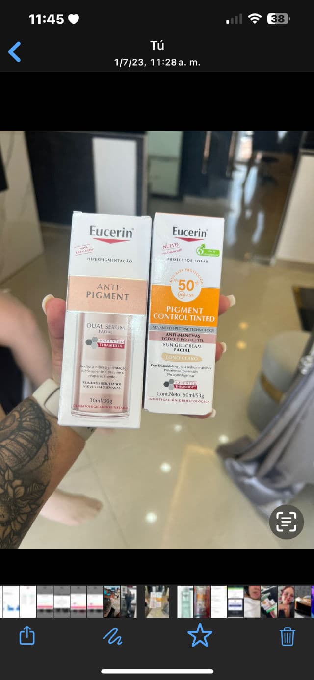 Eucerin Anti-Pigment Dual Serum review photo by Nahi 