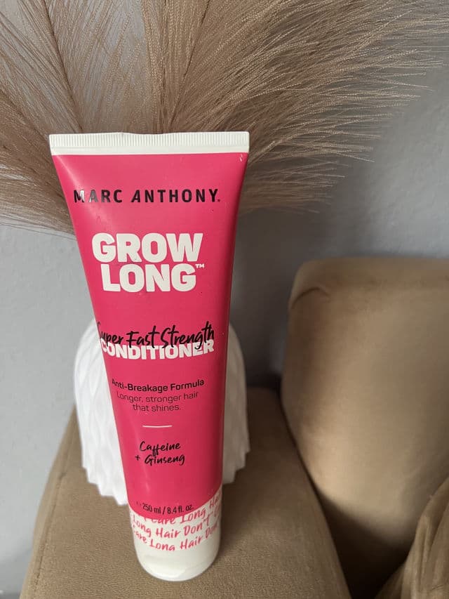 Marc Anthony Grow Long Super Fast Strength Conditioner Caffeine + Ginseng	 review photo by yahannademattel