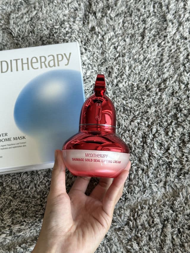 Meditherapy Shumage EMS Device & Gold Seal Lifting Cream review photo by olaaudrey