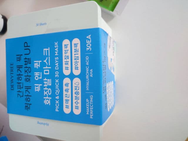 DEWYTREE Pick and Quick Refreshing Aqua Mask review photo by lorka