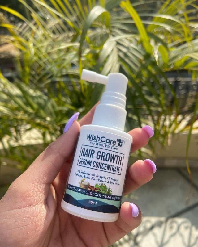 WishCare Hair Growth Serum Concentrate review photo by influensterkayy