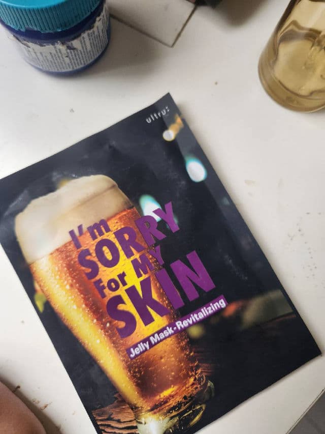 I'm Sorry For My Skin Revitalizing Jelly Mask review photo by Jaima