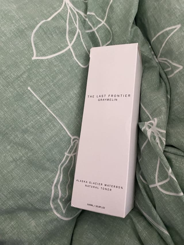 Graymelin The Last Frontier Alaska Glacier Water 85% Natural Toner review photo by kamiusa039