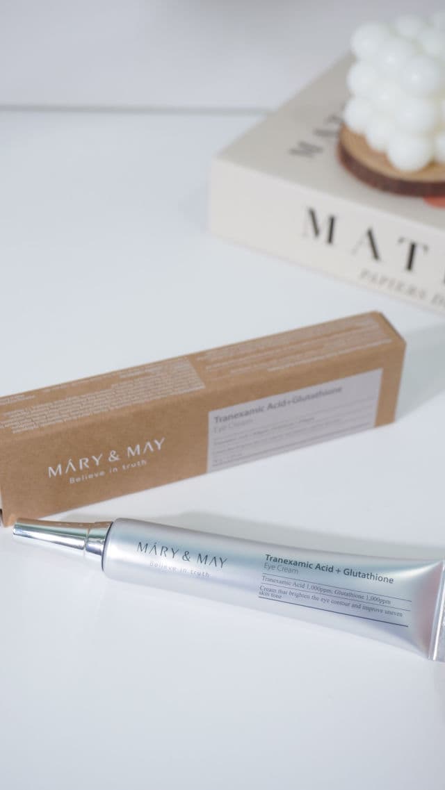 Mary&May Tranexamic Acid + Glutathione Eye Cream review photo by MiaUGC