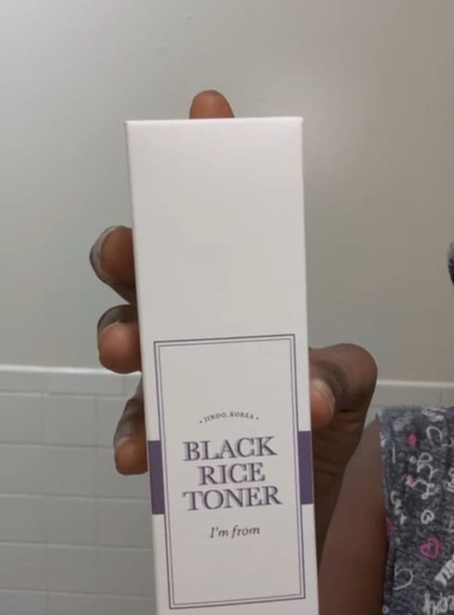 I'M FROM Black Rice Toner review photo by Abenaah