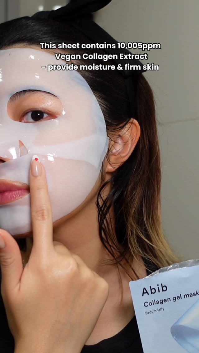 Abib Collagen Gel Mask - Sedum Jelly review photo by Swannie