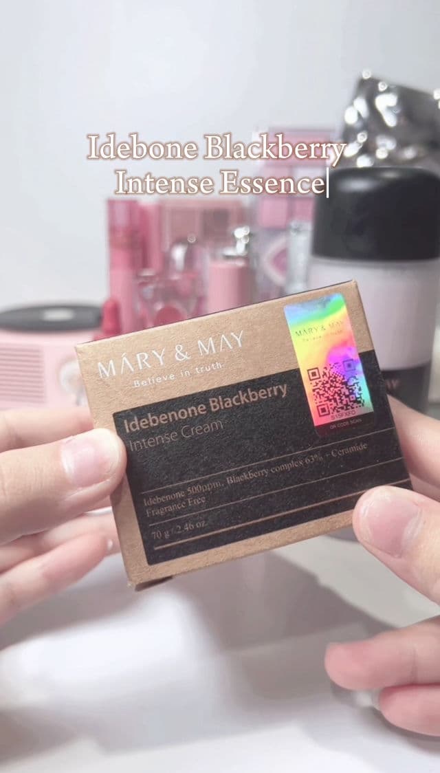 Idebenone Blackberry Intense Cream product review