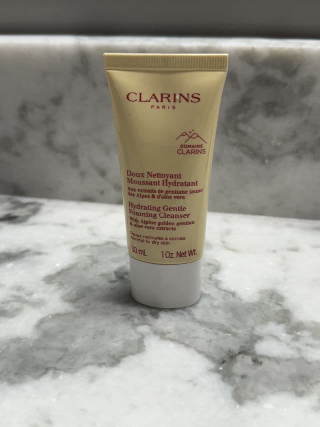 Clarins Hydrating Gentle Foaming Cleanser with Alpine Herbs & Aloe Vera review photo by seekay001