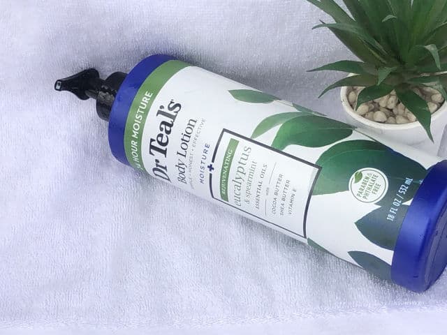 Dr Teal's Body Lotion Rejuvenating Eucalyptus & Spearmint	 review photo by stelz