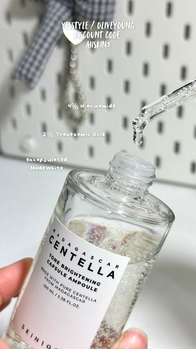 SKIN1004 Madagascar Centella Tone Brightening Capsule Ampoule review photo by aiieeskin