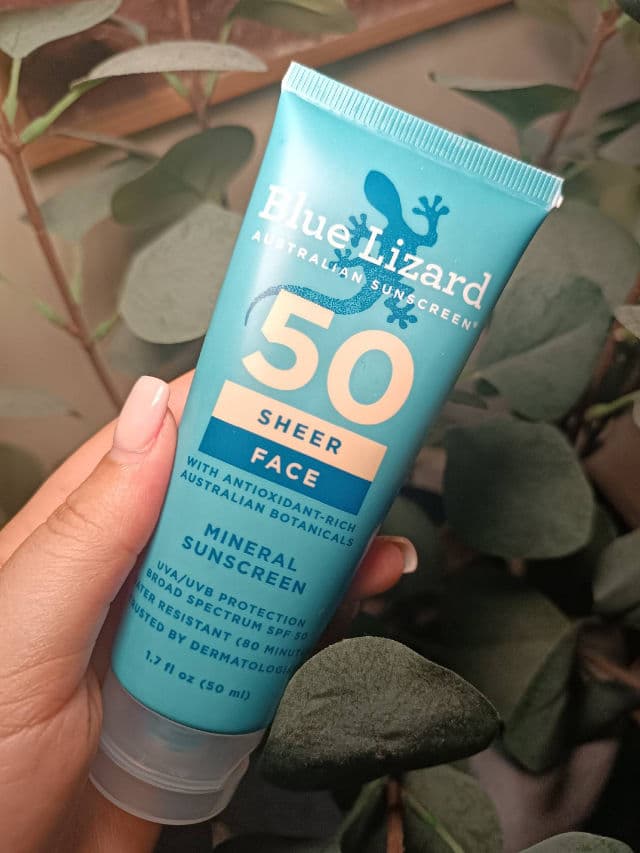 Blue Lizard Australian Sunscreen Face 3 Oz Tube review photo by Ilkainoa