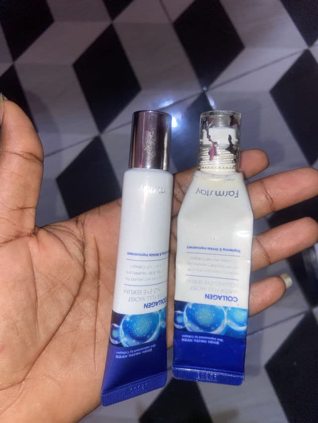 Farmstay Collagen Water Full Moist Rolling Eye Serum review photo by preciousreuben