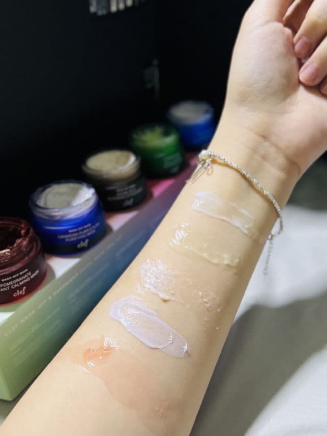 clef Pomegranate Instant Calming Mask review photo by hojichaxoxomatcha