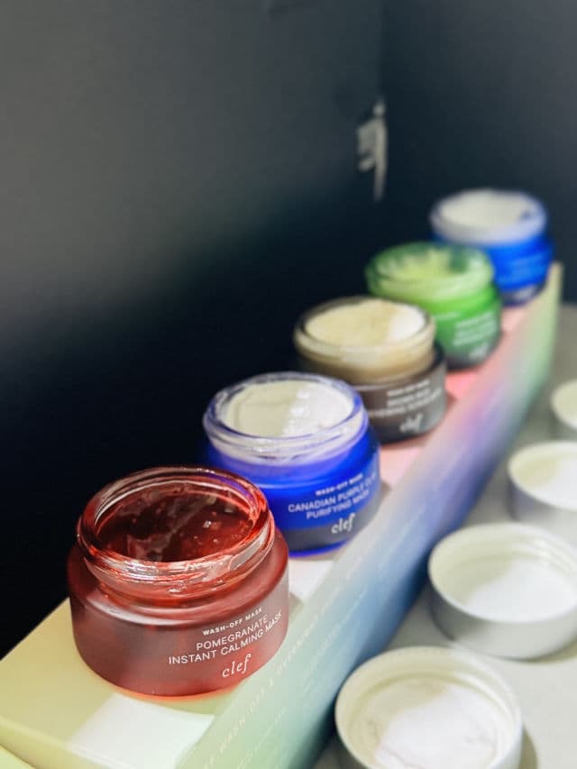 clef Pomegranate Instant Calming Mask review photo by hojichaxoxomatcha