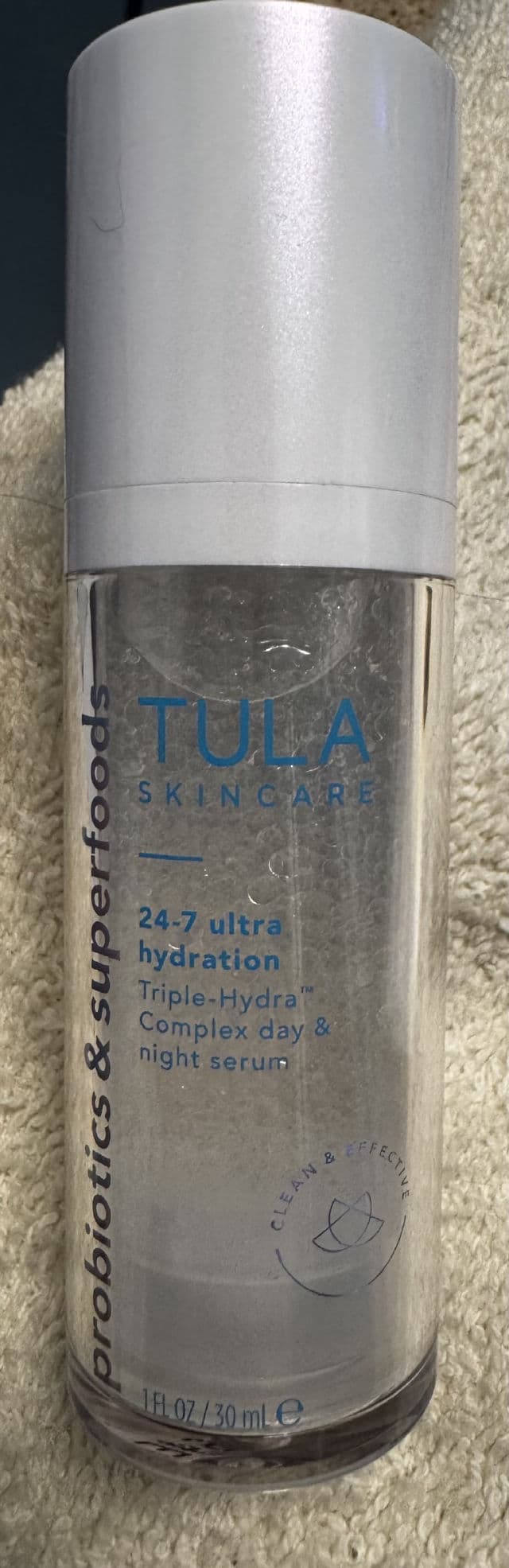 TULA Skincare 24-7 Ultra Hydration Triple-Hydra Complex Day & Night Serum review photo by SlothedSlothington