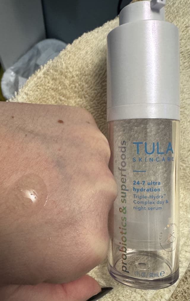 TULA Skincare 24-7 Ultra Hydration Triple-Hydra Complex Day & Night Serum review photo by SlothedSlothington