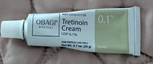 Obagi Tretinoin Cream 0.025%, 0.05% and 0.1% review photo by Zeba