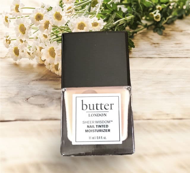 Butter London Sheer Wisdom Nail Tinted Moisturizer review photo by Tonettespicky