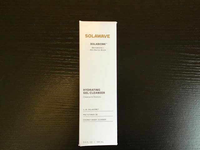 SolaWave Solabiome Hydrating Gel Cleanser review photo by Tonettespicky