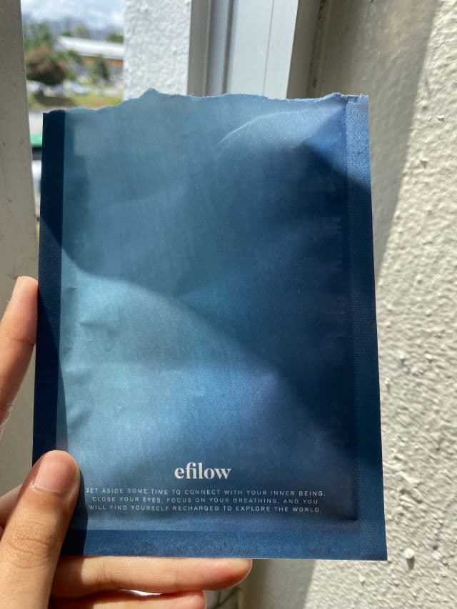 Efilow Calming Mindfulness Sheet Mask review photo by Aanchal