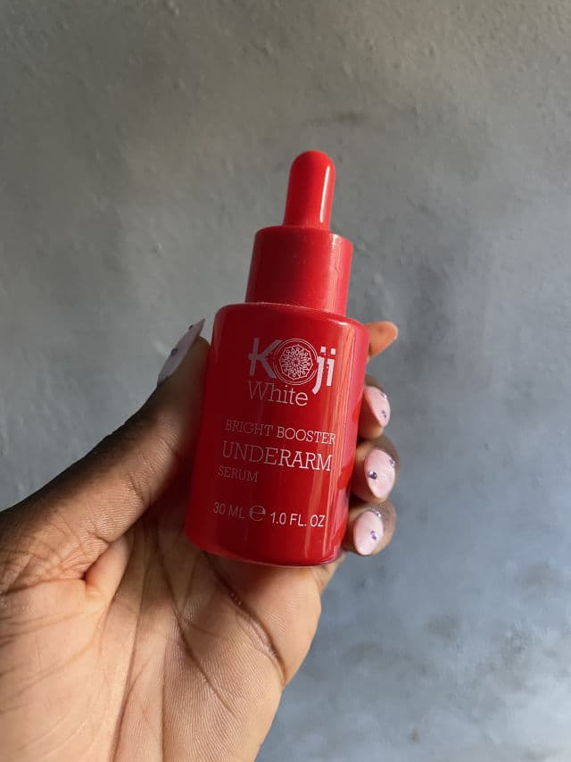 Koji White Bright Booster Underarm Serum review photo by Azeezahh