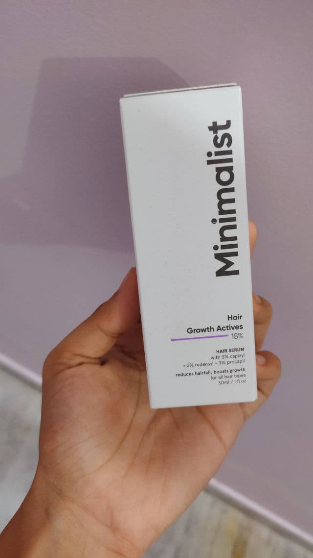 Minimalist Hair Growth Actives 18% review photo by Skin2Beauty