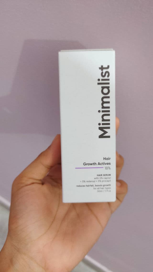 Minimalist Hair Growth Actives 18% review photo by Skin2Beauty