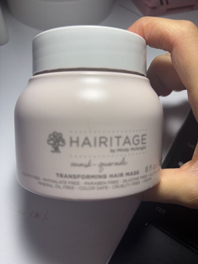 Hairitage Mask-Querade Transforming Hair Mask review photo by Zakiralovespinkk