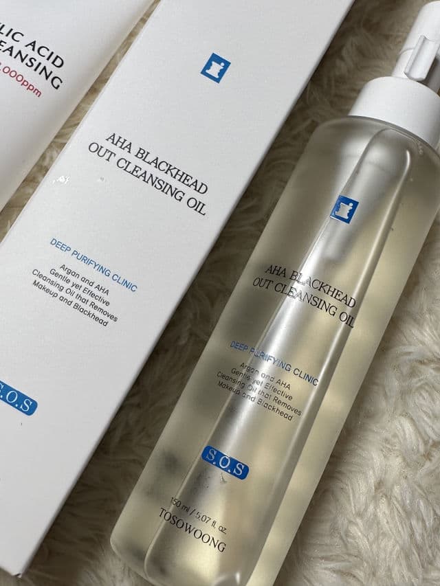 TOSOWOONG AHA Blackhead Out Cleansing Oil review photo by airahcyy