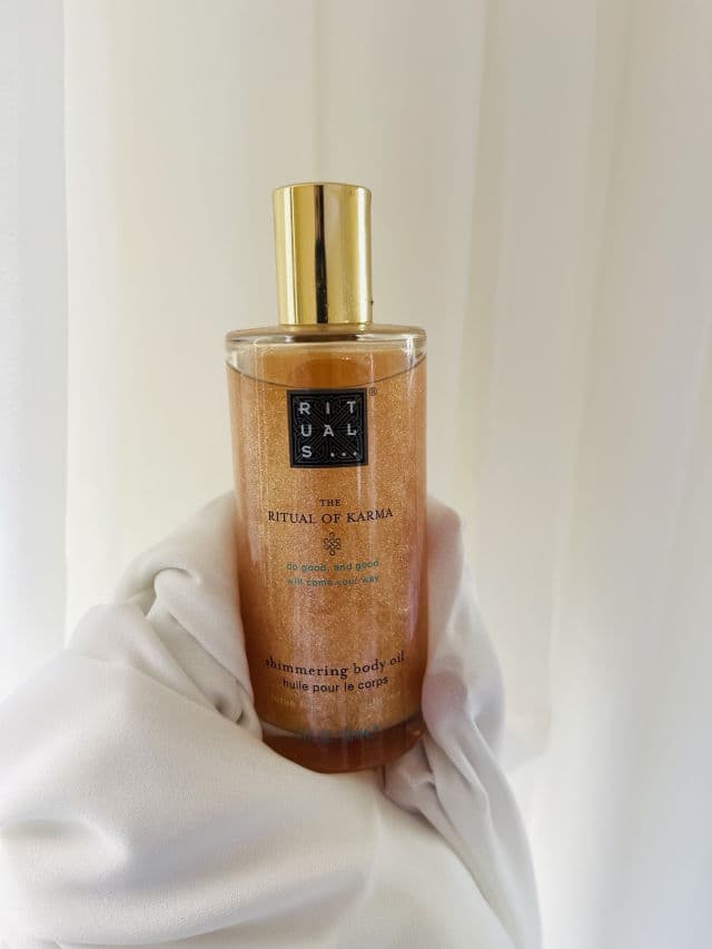 Rituals The Ritual of Karma Soul Shimmering Body Oil review photo by FaithR