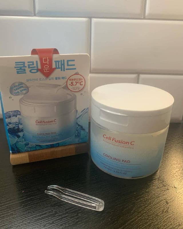 Cell Fusion C Post Alpha Cooling Pad review photo by Nagisaa