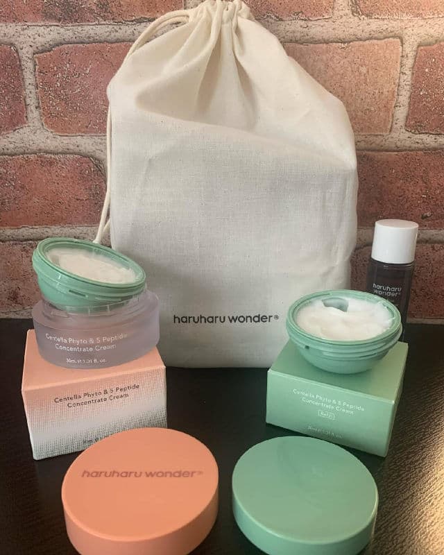 HaruHaru WONDER Centella Phyto & 5 Peptide Concentrate Cream review photo by Nagisaa