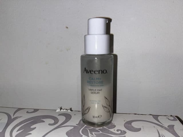 Aveeno Calm + Restore Triple Oat Face Serum review photo by DewyMikey