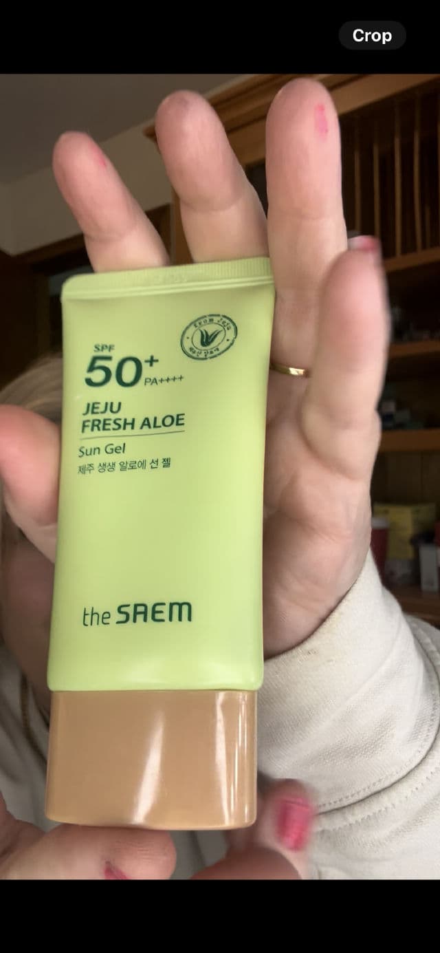THE SAEM Jeju Fresh Aloe Sun Gel SPF50+ review photo by Gabrielle05