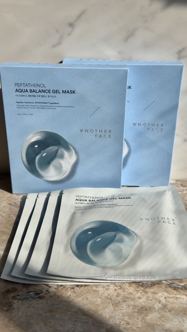 ANOTHERFACE Peptathenol Aqua Balance Gel Mask review photo by simplymamajulz
