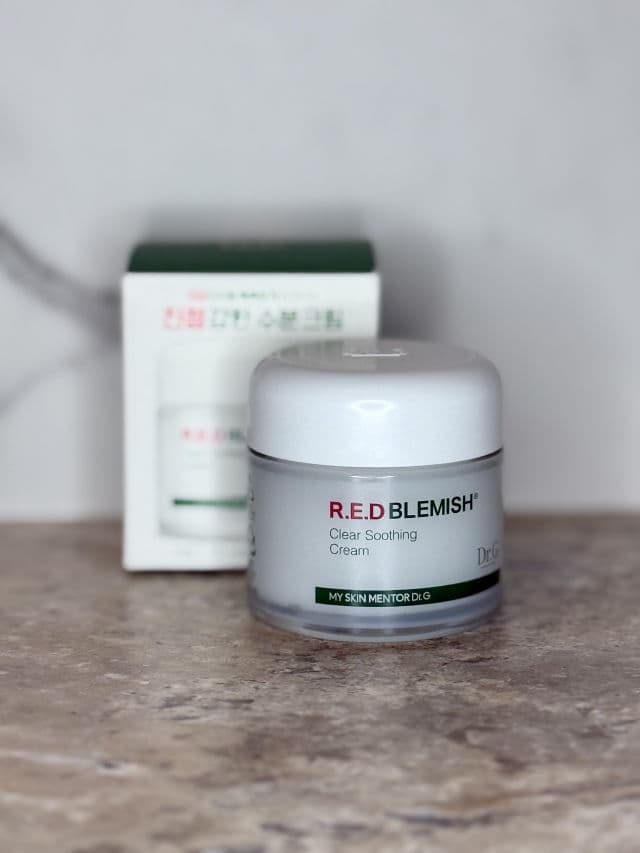 DR.G Red Blemish Clear Soothing Cream review photo by simplymamajulz